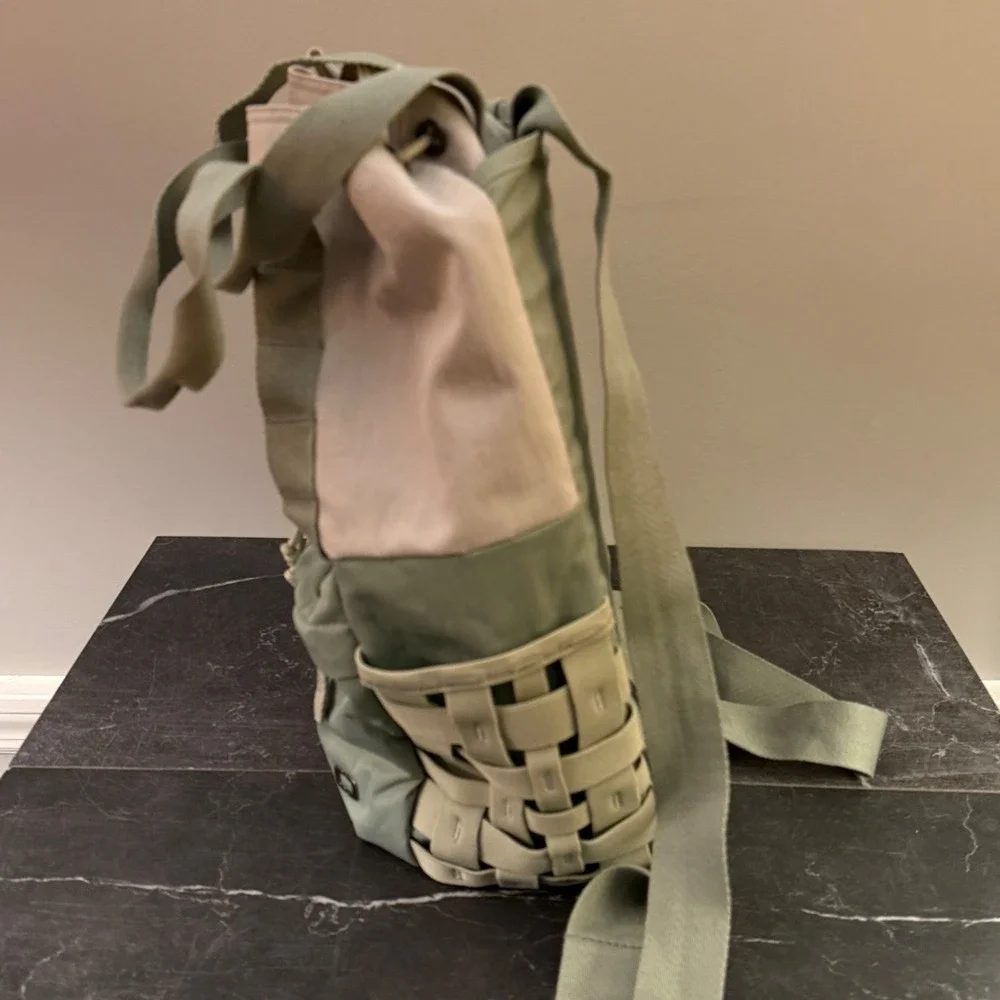 Unisex OGIO Convertible Duffel Backpack Drawstring Cinch Sport Utility Bag Green